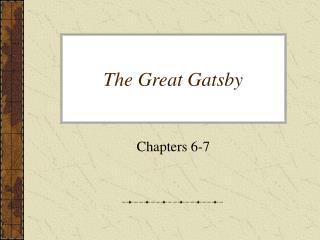 The Great Gatsby