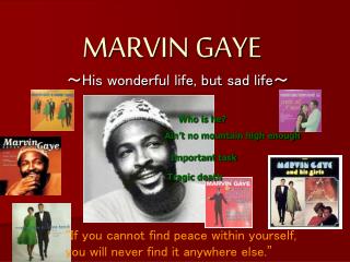 MARVIN GAYE