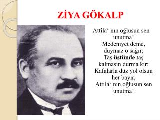 ZİYA GÖKALP