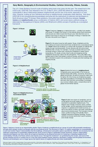 LEED ND, Socionatural Hybrids &amp; Emerging Urban Planning Contests