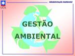 GEST O AMBIENTAL