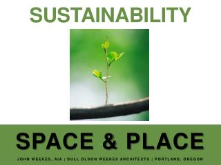 SUSTAINABILITY