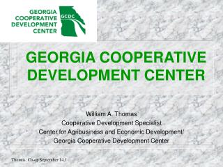 GEORGIA COOPERATIVE DEVELOPMENT CENTER