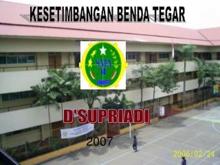 KESETIMBANGAN BENDA TEGAR