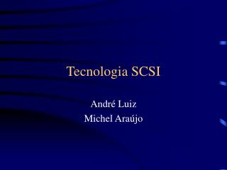 Tecnologia SCSI