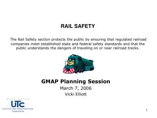 GMAP Planning Session March 7, 2006 Vicki Elliott