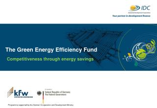 The Green Energy Efficiency Fund