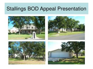 Stallings BOD Appeal Presentation