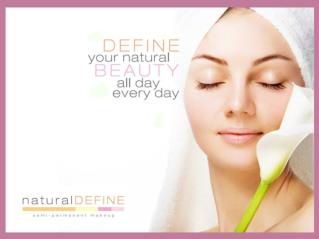 Semi Permanent Makeup & Acne treatments From Natural Define