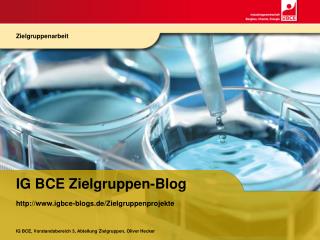 IG BCE Zielgruppen-Blog