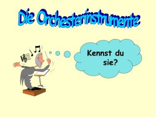 Die Orchesterinstrumente