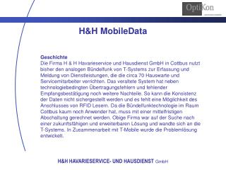 H&amp;H MobileData