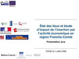 État des lieux et étude d’impact de l’insertion par l’activité économique en région Franche-Comté