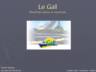 Le Gall Électricité marine et industrielle