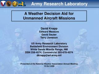 Army Research Laboratory