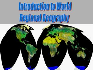 Introduction to World Regional Geography