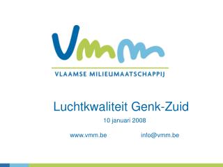 Luchtkwaliteit Genk-Zuid