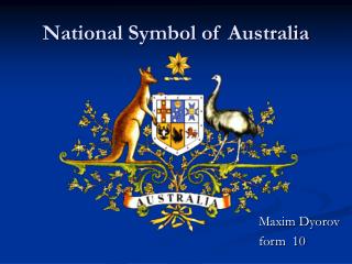 National Symbol of Australia