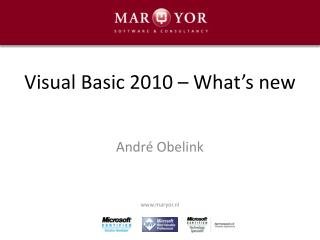 Visual Basic 2010 – What’s new