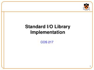 Standard I/O Library Implementation