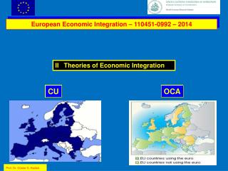 II Theories of Economic Integration