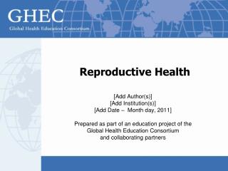 Reproductive Health