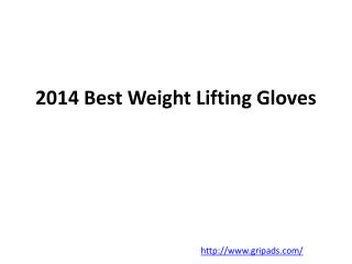 Weight Lifting Gloves