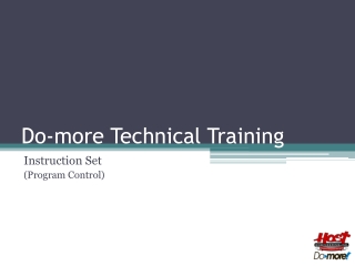 Do-more Technical Training