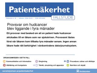 Provsvar om hudcancer blev liggande i fyra månader