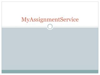 assignment writing service online