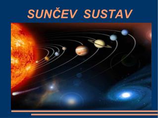 SUNČEV SUSTAV