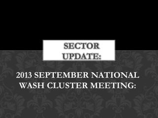 SECTOR UPDATE: