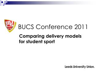 BUCS Conference 2011