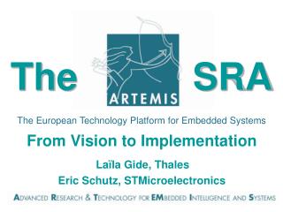 From Vision to Implementation Laïla Gide, Thales Eric Schutz, STMicroelectronics