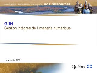 GIIN Gestion intégrée de l’imagerie numérique