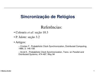 Sincronização de Relógios