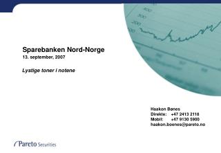 Sparebanken Nord-Norge