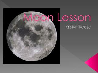 Moon Lesson