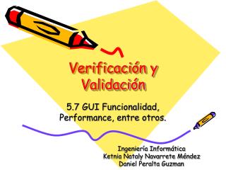 Verificación y Validación