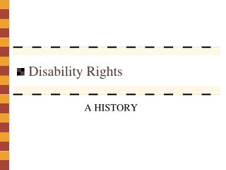 Disability Rights