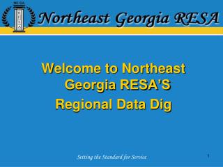 Welcome to Northeast Georgia RESA’S Regional Data Dig