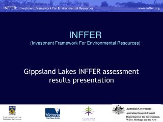 INFFER (Investment Framework For Environmental Resources)