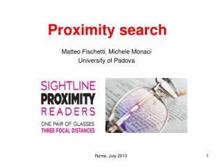 Proximity search