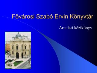 Fővárosi Szabó Ervin Könyvtár