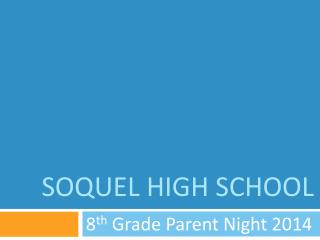 Soquel High School