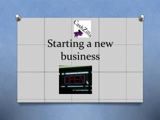 Guide on starting your own business