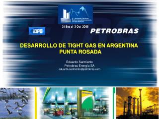 DESARROLLO DE TIGHT GAS EN ARGENTINA PUNTA ROSADA Eduardo Sarmiento Petrobras Energía SA