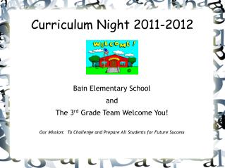 Curriculum Night 2011-2012