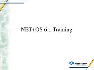 NET+OS 6.1 Training