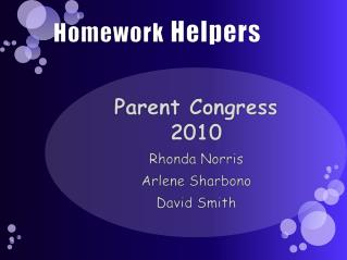 Homework Helpers